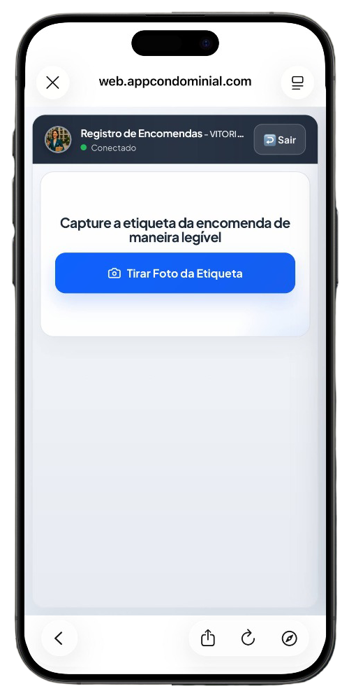 Foto da etiqueta