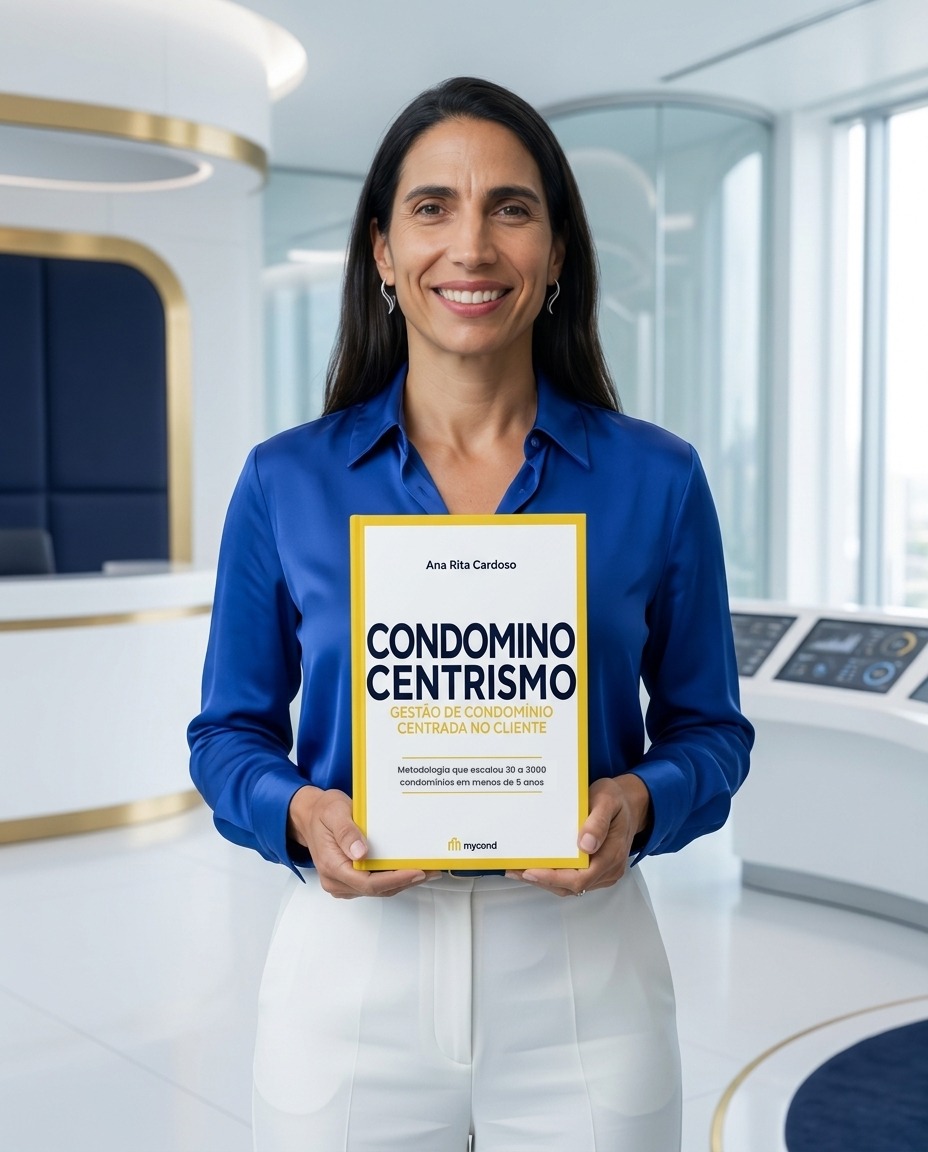 Ana Rita Cardoso com o livro Condominocentrismo